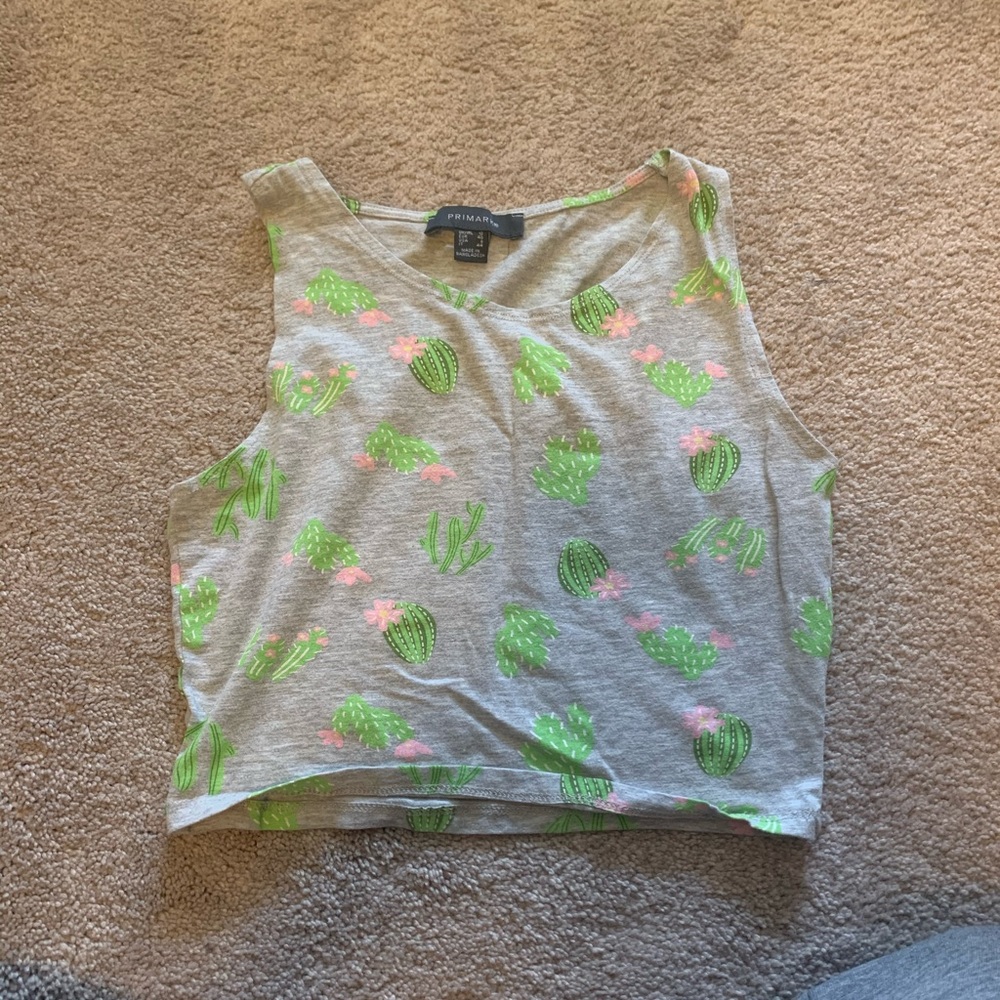 Cactus Crop Top